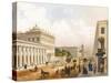View of the Nevsky Prospekt in Saint Petersburg-Jules Charlemagne-Stretched Canvas
