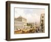 View of the Nevsky Prospekt in Saint Petersburg-Jules Charlemagne-Framed Giclee Print