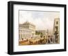 View of the Nevsky Prospekt in Saint Petersburg-Jules Charlemagne-Framed Giclee Print