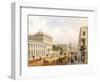 View of the Nevsky Prospekt in Saint Petersburg-Jules Charlemagne-Framed Giclee Print