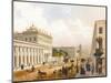 View of the Nevsky Prospekt in Saint Petersburg-Jules Charlemagne-Mounted Giclee Print