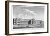 View of the New Bethlem Hospital, St George's Field, Southwark, London, 1814-null-Framed Giclee Print