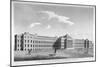 View of the New Bethlem Hospital, St George's Field, Southwark, London, 1814-null-Mounted Giclee Print