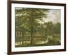 View of the New Canal in the Stronghold in Haarlem-Wybrand Hendriks-Framed Art Print