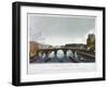 View of the New Hotel Des Gardes Du Corps on the Quai D'Orsay-Dubois and Courvoisier-Framed Giclee Print