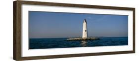 View of the New Point Comfort Lighthouse, Mathews County, Virginia, USA-null-Framed Photographic Print