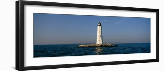 View of the New Point Comfort Lighthouse, Mathews County, Virginia, USA-null-Framed Photographic Print