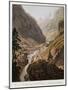 View of the New Simplon Pass, 1811-Mathias Gabriel Lory-Mounted Giclee Print