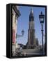 View of the Nieuwe Kerk (New Church) on the Market Square, Delft, Netherlands, Europe-Ethel Davies-Framed Stretched Canvas