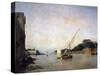 View of the Nile, 19th Century-Eugene Fromentin-Stretched Canvas