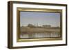 View of the Nile at Luxor, 1857 (Oil on Canvas Laid on Board)-Jean Leon Gerome-Framed Giclee Print