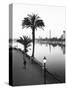 View of the Nile River, Cairo, Egypt-Walter Bibikow-Stretched Canvas