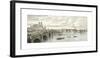View of the North Bank of The Thames I - Detail-T M Baynes-Framed Premium Giclee Print