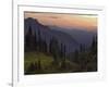 View of the North Cascade Mountains, Tatoosh Wilderness, Washington State, USA-Janis Miglavs-Framed Photographic Print