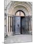 View of the North Door of Durham Cathedral-null-Mounted Photographic Print