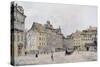 View of the North East Side of the Staromestsky Rynk in 1896, from 'Stara Praha'-Vaclav Jansa-Stretched Canvas