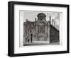 View of the North Front of Sion College, London, 1800-William Wise-Framed Giclee Print