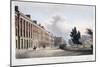 View of the North Side of Grosvenor Square, Westminster, London, 1813-null-Mounted Giclee Print