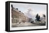 View of the North Side of Grosvenor Square, Westminster, London, 1813-null-Framed Stretched Canvas