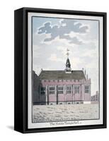 View of the North Side of Middle Temple Hall, London, C1800-null-Framed Stretched Canvas