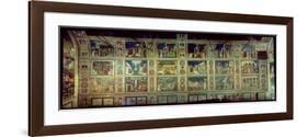 View of the North Wall, circa 1305-Giotto di Bondone-Framed Giclee Print