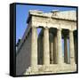 View of the North-West Corner of the Parthenon, 5th Century Bc-CM Dixon-Framed Stretched Canvas