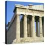 View of the North-West Corner of the Parthenon, 5th Century Bc-CM Dixon-Stretched Canvas