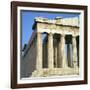View of the North-West Corner of the Parthenon, 5th Century Bc-CM Dixon-Framed Photographic Print