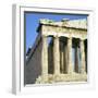 View of the North-West Corner of the Parthenon, 5th Century Bc-CM Dixon-Framed Photographic Print