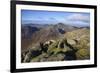 View of the Northern Mountains from the top of Goatfell, Isle of Arran, North Ayrshire, Scotland, U-Gary Cook-Framed Photographic Print