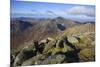 View of the Northern Mountains from the top of Goatfell, Isle of Arran, North Ayrshire, Scotland, U-Gary Cook-Mounted Photographic Print