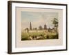 View of the Novodevichy Convent in Moscow, 1840S-Charles-Claude Bachelier-Framed Giclee Print