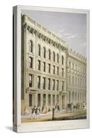 View of the Ocean Insurance Company's Offices, Old Broad Street, City of London, 1864-Robert Dudley-Stretched Canvas