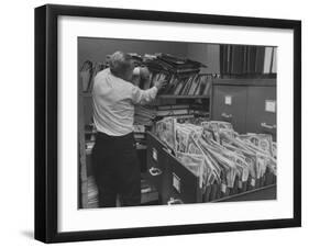 View of the Offices of Merrill Lynch, Fenner and Smith-null-Framed Photographic Print