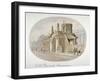 View of the Old British Museum, Bloomsbury, London, 1850-James Findlay-Framed Giclee Print