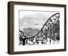 View of the Old City & Castle, Austria-Walter Bibikow-Framed Photographic Print