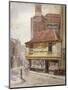 View of the Old Curiosity Shop, Portsmouth Street, Westminster, London, 1879-John Crowther-Mounted Giclee Print