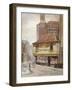 View of the Old Curiosity Shop, Portsmouth Street, Westminster, London, 1879-John Crowther-Framed Giclee Print