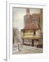 View of the Old Curiosity Shop, Portsmouth Street, Westminster, London, 1879-John Crowther-Framed Giclee Print