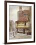 View of the Old Curiosity Shop, Portsmouth Street, Westminster, London, 1879-John Crowther-Framed Giclee Print