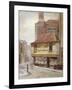 View of the Old Curiosity Shop, Portsmouth Street, Westminster, London, 1879-John Crowther-Framed Giclee Print