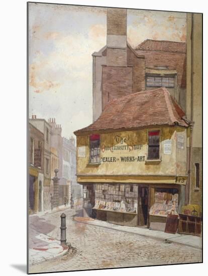 View of the Old Curiosity Shop, Portsmouth Street, Westminster, London, 1879-John Crowther-Mounted Giclee Print