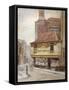 View of the Old Curiosity Shop, Portsmouth Street, Westminster, London, 1879-John Crowther-Framed Stretched Canvas