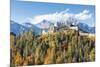 View of the old Ehrenberg Castle surrounded by colorful woods and rocky peaks, Reutte, Austria, Eur-Roberto Moiola-Mounted Photographic Print