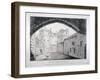 View of the 'Old' Gateway to the Tower of London, 1794-Benjamin Green-Framed Giclee Print