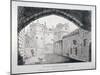 View of the 'Old' Gateway to the Tower of London, 1794-Benjamin Green-Mounted Giclee Print