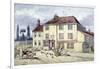 View of the Old Pied Bull Inn, Islington, London, C1840-Frederick Napoleon Shepherd-Framed Giclee Print