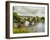 View of the Old Stirling Bridge, Stirling, Scotland, United Kingdom, Europe-Karol Kozlowski-Framed Photographic Print