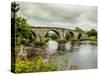 View of the Old Stirling Bridge, Stirling, Scotland, United Kingdom, Europe-Karol Kozlowski-Stretched Canvas