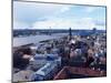 View of the Old Town and the Daugava River, from St. Peter Church, Riga, Latvia, Baltic States-Yadid Levy-Mounted Photographic Print